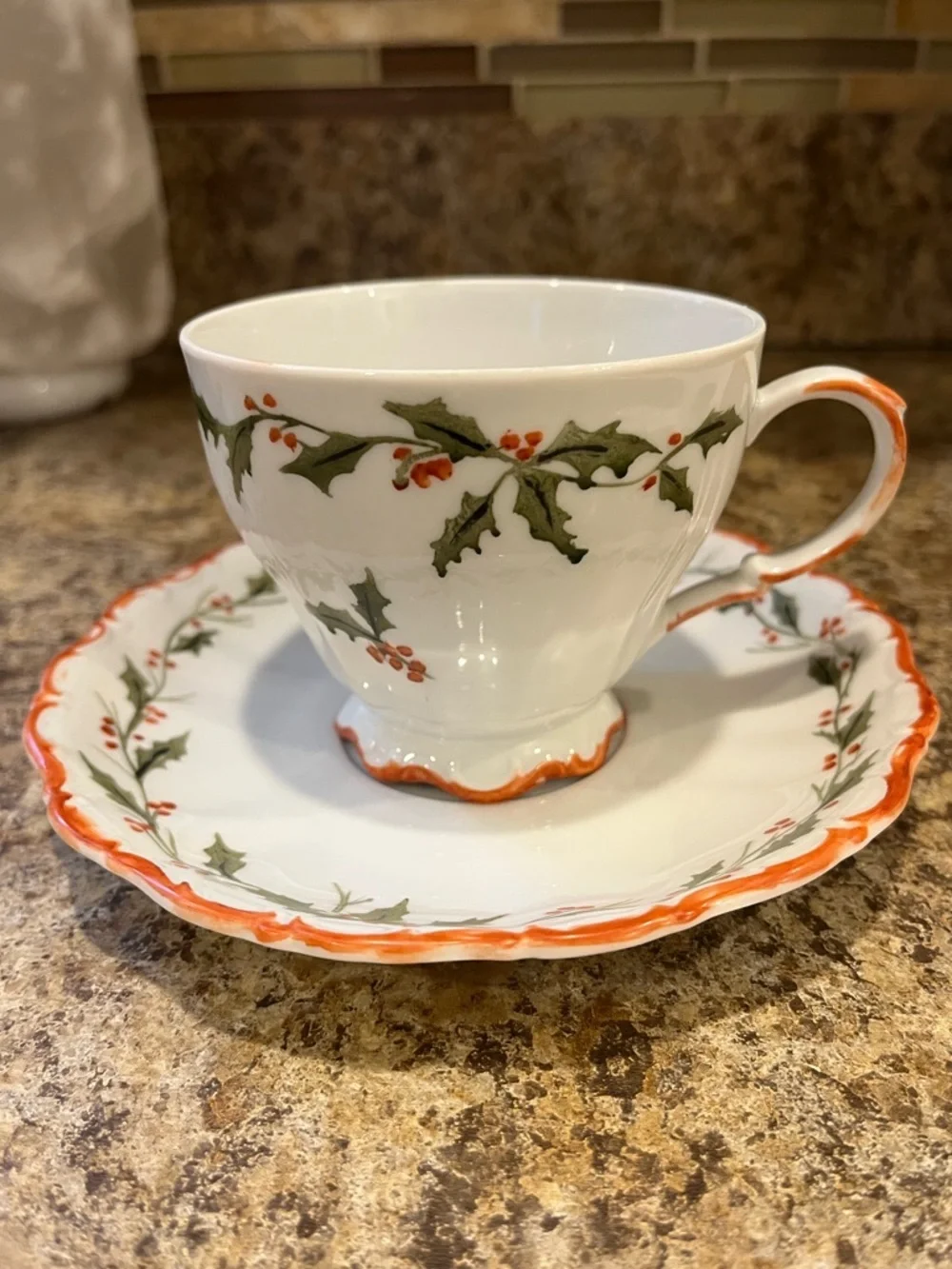 Vintage elegant porcelain